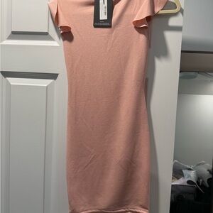 Elegant Pink Women's Dress